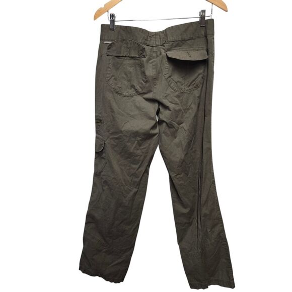 COLUMBIA Pants Green Trail Stretch Size 10 Hiking - Picture 5 of 6